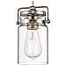 Elstead Brinley - Mini Sospensione A Soffitto A 1 Luce Nichel Spazzolato, E27 - Foto miniatura 7