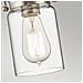 Elstead Brinley - Mini Sospensione A Soffitto A 1 Luce Nichel Spazzolato, E27 - Foto miniatura 8
