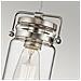 Elstead Brinley - Mini Sospensione A Soffitto A 1 Luce Nichel Spazzolato, E27 - Foto miniatura 9