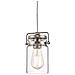 Elstead Brinley - Mini Sospensione A Soffitto A 1 Luce Nichel Spazzolato, E27 - Foto miniatura 11