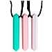 Sensoriale Matita Teether Collana 3-pack - Migliori Strumenti Per Lautismo E La Dentizione Dei Bambini - Forte E Durevole Silicone Chewy Giocattoli - Pendant Da Masticare Per Boys Girls - Chewlery Collane - Foto miniatura 1
