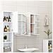 Set Mobili da Bagno 4 pz Bianco in Truciolato - Foto miniatura 5