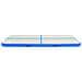 Tappetino Ginnastica Gonfiabile con Pompa 300x100x20cm PVC Blu - Foto miniatura 2