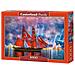 Puzzle Fregata Rossa 68 X 47 Cm 1000 Pezzi - Foto miniatura 2
