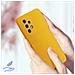 Cover Samsung Galaxy A53 5g In Silicone Semi-rigido Soft-touch Gialla - Foto miniatura 2