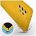 Cover Samsung Galaxy A53 5g In Silicone Semi-rigido Soft-touch Gialla - Foto miniatura 3