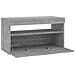 Mobile Porta TV con Luci LED Grigio Sonoma 75x35x40 cm - Foto miniatura 5