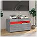 Mobile Porta TV con Luci LED Grigio Sonoma 75x35x40 cm - Foto miniatura 7