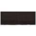 Piano Tavolo Marrone 160x60x (2-6) cm Rovere Massello Trattato - Foto miniatura 8