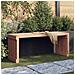 Panca da Giardino Estensibile 212,5x40,5x45 cm Massello Douglas - Foto miniatura 1