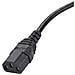 Cavo Di Alimentazione Rete C13 Iec A Europlug Lunghezza 1,8m, Nero - Foto miniatura 2