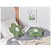 Set Di 2 Cuscini Sorrel Cotone 30 X 30 Cm Verde Fiore - Foto miniatura 8