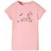 Maglietta Da Bambina Rosa 128 - Foto miniatura 1