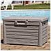 Baule In Resina Con Coperchio73x46x50 Cassapanca Multiuso Florida Compact - Foto miniatura 1