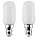 2 X Lampadina Led 4 Watt Luce Bianca 6500k E14 Per Lampadario Cappa - Foto miniatura 1