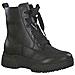 Black Casual Closed Booties Stivaletti Pelle Scarpe Donna Nero Eu 39, 1-25263-29 003 - Foto miniatura 2