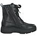 Black Casual Closed Booties Stivaletti Pelle Scarpe Donna Nero Eu 39, 1-25263-29 003 - Foto miniatura 3