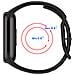 Cinturino Per Orologio In Silicone Per Xiaomi Mi Band 9/8 Black - Foto miniatura 4