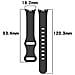 Cinturino Per Orologio In Silicone Per Xiaomi Mi Band 9/8 Black - Foto miniatura 5