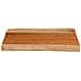 Piano Tavolo 70x40x3,8 Cm Rettangolare Legno Acacia Bordi Vivi - Foto miniatura 3