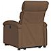 Poltrona Alzapersona Reclinabile Marrone in Tessuto - Foto miniatura 4