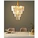 Lampadario Caraveli Vetro Ottone - Foto miniatura 1