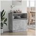 Credenza con LED Grigio cemento 71 x 34.5 x 75 cm - Foto miniatura 5