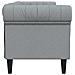 Divano Chesterfield Grigio chiaro 201.5 x 74.5 x 74.5 cm - Foto miniatura 5