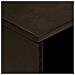 Comodino Nero e Oro 50 x 33 x 60 cm legno massello di mango - Foto miniatura 6