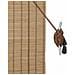 Tenda a rullo con tende Marrone Chiaro 140 x 160 cm Bambù - Foto miniatura 6