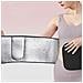 Cintura Snellente Sudore Ioni Argento - Supporto Fitness Regolabile Black - Foto miniatura 4