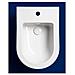 Bidet Sospeso   Serie Futura Y9b8 Monoforo - Bianco Opaco A Magazzino - Foto miniatura 1