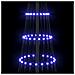 Albero di Natale LED con 230 LED Blu 71 x 71 x 184.5 cm Metallo - Foto miniatura 7