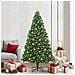 Albero di Natale artificiale con 300 LED Verde 210 cm - Foto miniatura 2