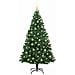 Albero di Natale artificiale con 300 LED Verde 210 cm - Foto miniatura 4
