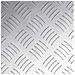 Dischi Quadrati 2 pcs Argento 20 x 20 cm Alluminio - Foto miniatura 5
