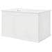 Casa per Gatti Bianco Lucido 85 x 55 x 50 cm Legno multistrato - Foto miniatura 8