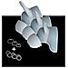 Twins Move Auricolare True Wireless Stereo (TWS) In-ear Sport Bluetooth Grigio chiaro - Foto miniatura 13