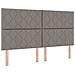 Letto con contenitore LED e materasso Tortora 180 x 200 cm - Foto miniatura 5