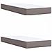 Letto con contenitore LED e materasso Tortora 180 x 200 cm - Foto miniatura 7