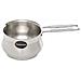 Casseruola Acciaio Inox Manico Lungo Ø 12 cm - Linea Tummy - Foto miniatura 3