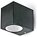Lampada Da Muro Applique Gu10 Nero Esterno Ip44 Vt-7651 7510 - Foto miniatura 3