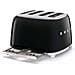 Tostapane TSF03BLEU 50's Style a 4 Fette Potenza 2000 W Colore Nero - Foto miniatura 4