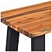 Panca In Legno Massello Di Acacia 145 Cm - Foto miniatura 5