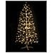 Albero Di Natale Luminoso Effetto Dorato Con 232 Led 1,80 Metri Per Interni Ed Esterni - Foto miniatura 1