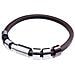 Gioielleria Pj22653blc219. Bracciale, Colore Marrone Argento. Unisex. - In ordine - Foto miniatura 2