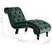 Poltrona Relax Verde In Velluto - Foto miniatura 8