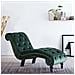 Poltrona Relax Verde In Velluto - Foto miniatura 1