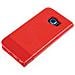 Wallet Folio Case, Cover A Libro - Samsung Galaxy S6 - Rosso - Foto miniatura 2
