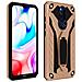 Cover Xiaomi Redmi 8 / 8a Protezione Doppia Antishock Funzione Supporto Rosa Gold - Foto miniatura 1